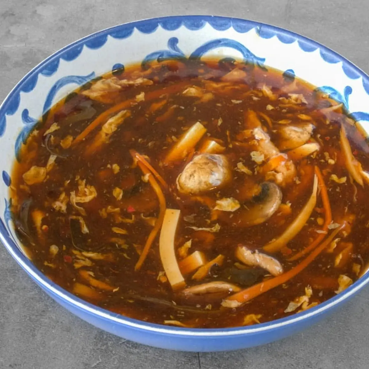 酸辣汤hot & sour soup